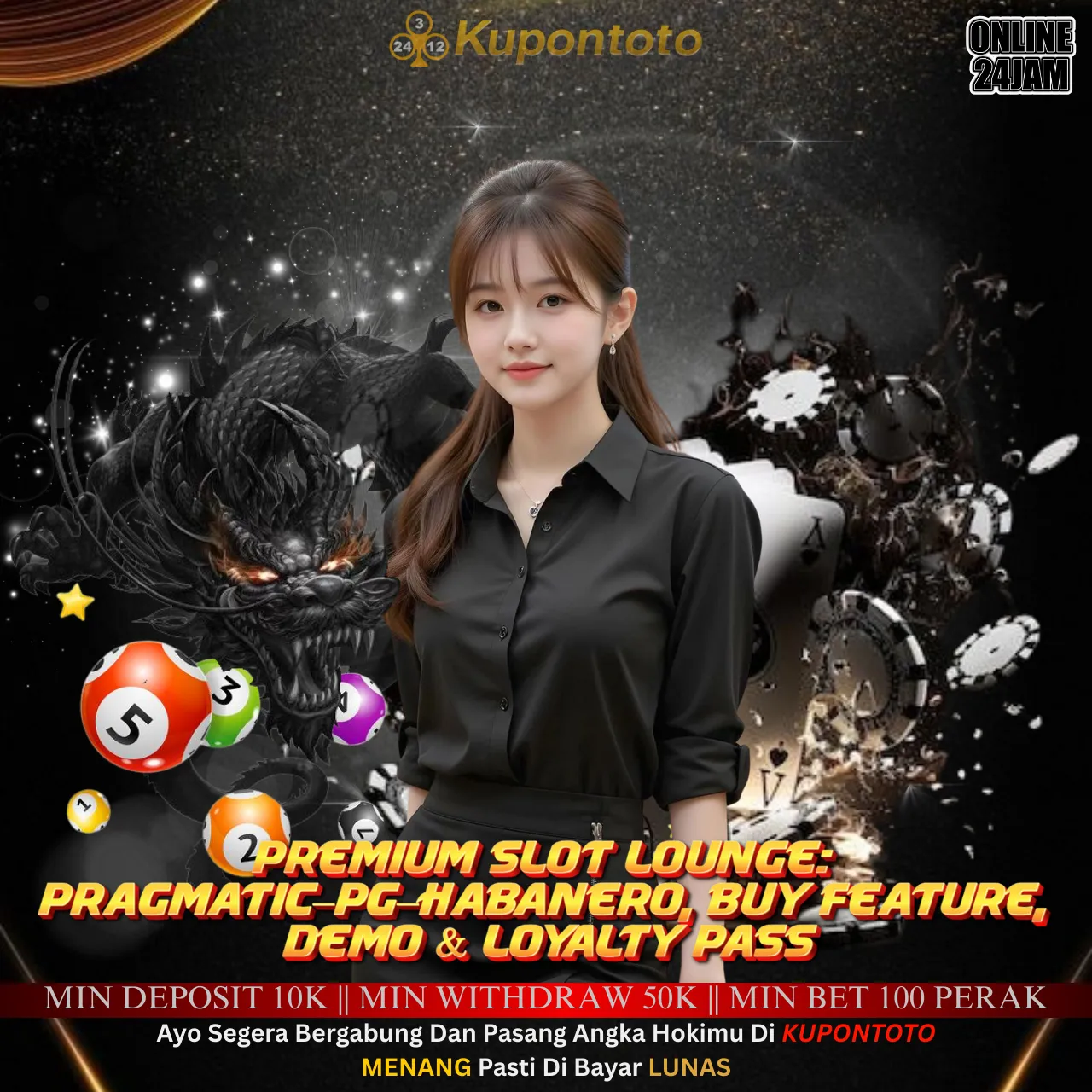 KUPONTOTO 🥳 Premium Slot Lounge: Pragmatic–PG–Habanero, Buy Feature, Demo & Loyalty Pass